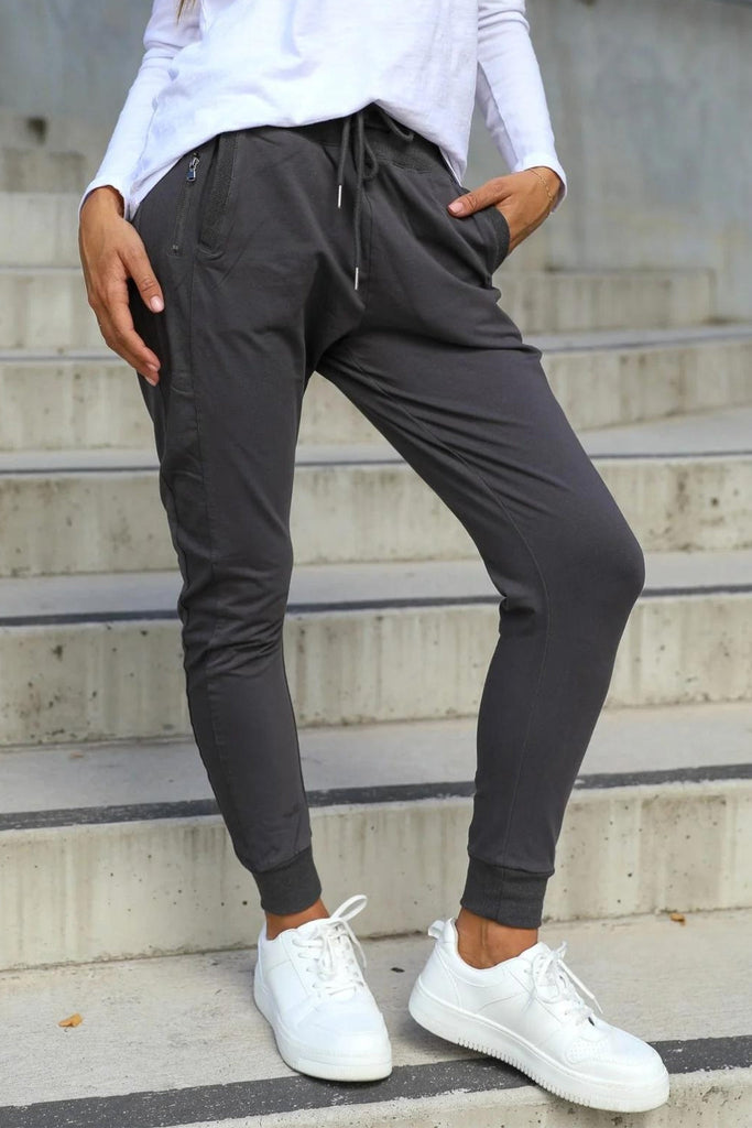 PRE-ORDER Monaco Rio Jogger Jeans Charcoal From BoxHill