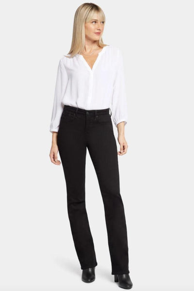 NYDJ Barbara Bootcut Jeans New Black BoxHill