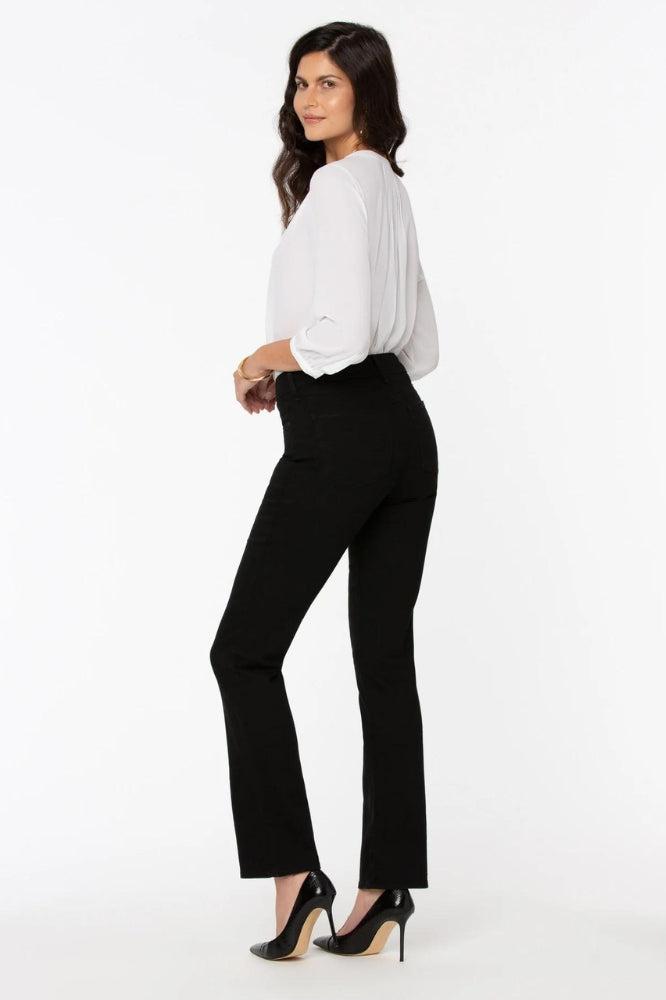 Nydj marilyn straight 2024 leg jeans black