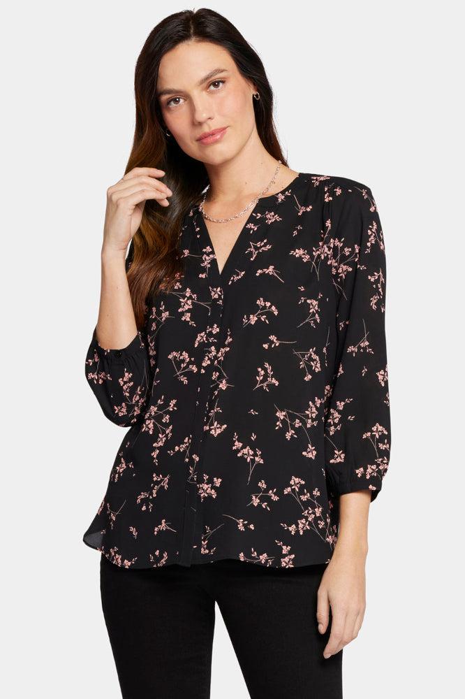 NYDJ Pintuck Blouse Cynthiana From BoxHill