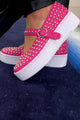 PRE-ORDER Minx Stanley Stud Shoes Hot Pink From BoxHill
