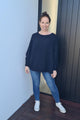 PRE-ORDER Stella and Gemma Poncho Navy From BoxHill