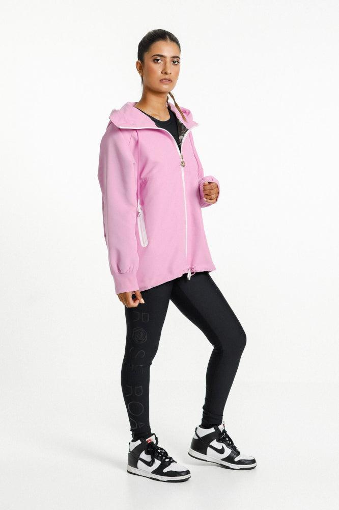 Pink shop box jacket