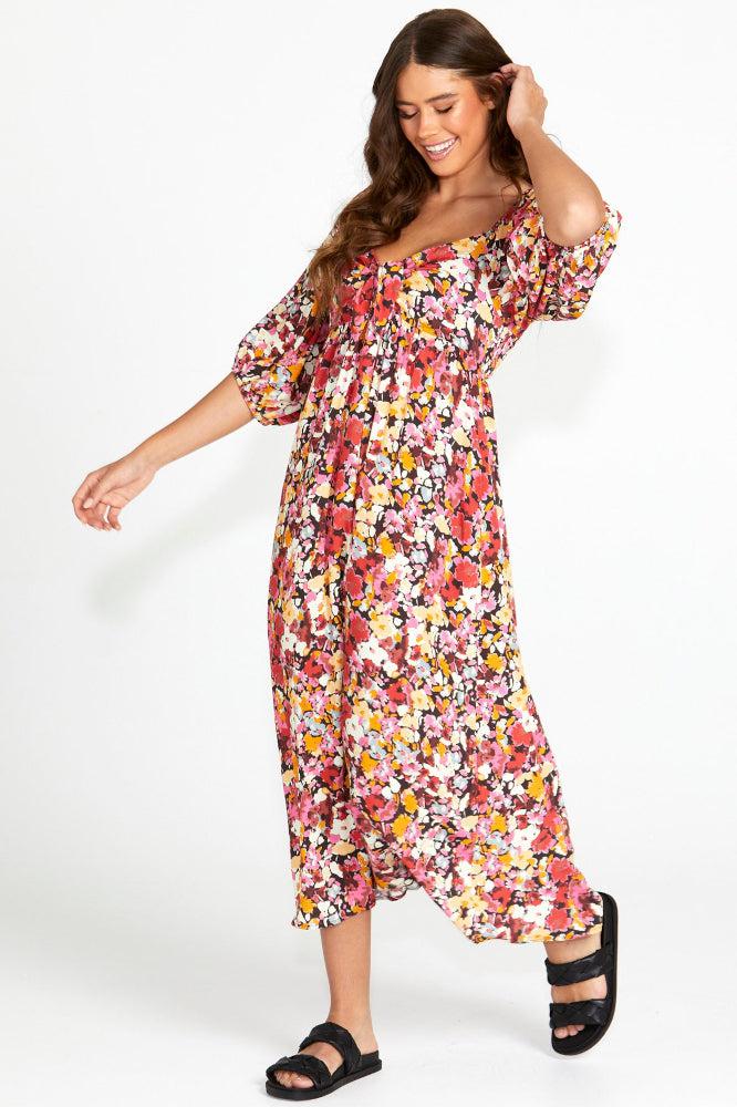 Sass Arabella Maxi Dress Flower Print From BoxHill