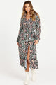 Sass June Long Sleeve Midi Dress Patchwork Floral From BoxHill