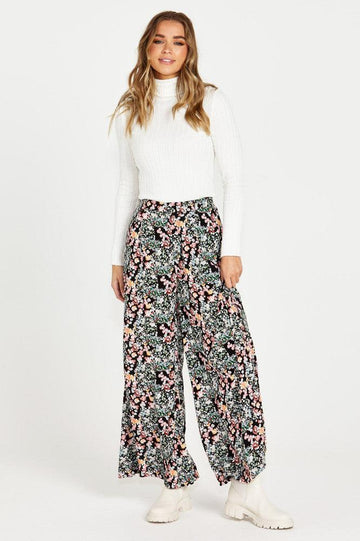 Sass June Wide Leg Pants Patchwork Floral From BoxHill