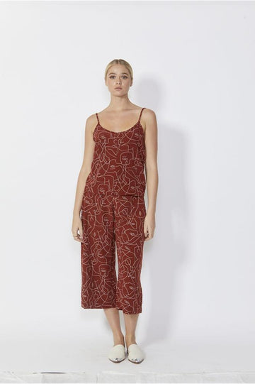 Sass Nidia Cami Rouge Print From BoxHill