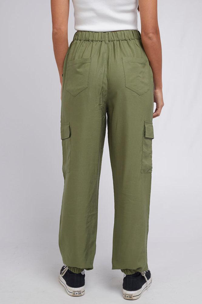 Silent Theory Charli Cargo Pants Khaki – BoxHill