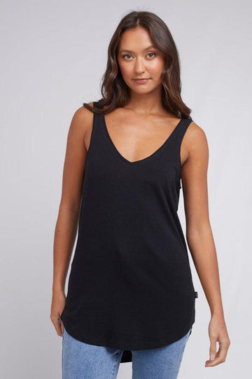 Silent Theory Zuri Tank Black From BoxHill