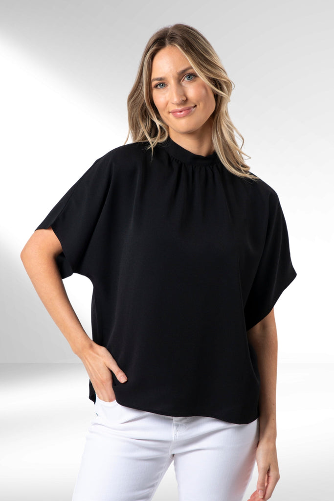 Stella and Gemma Giovana Blouse Black From BoxHill