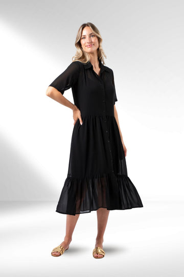 Stella and Gemma Macy Dress Black From BoxHill