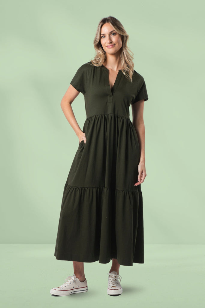 Stella and Gemma Rosie Dress Khaki From BoxHill