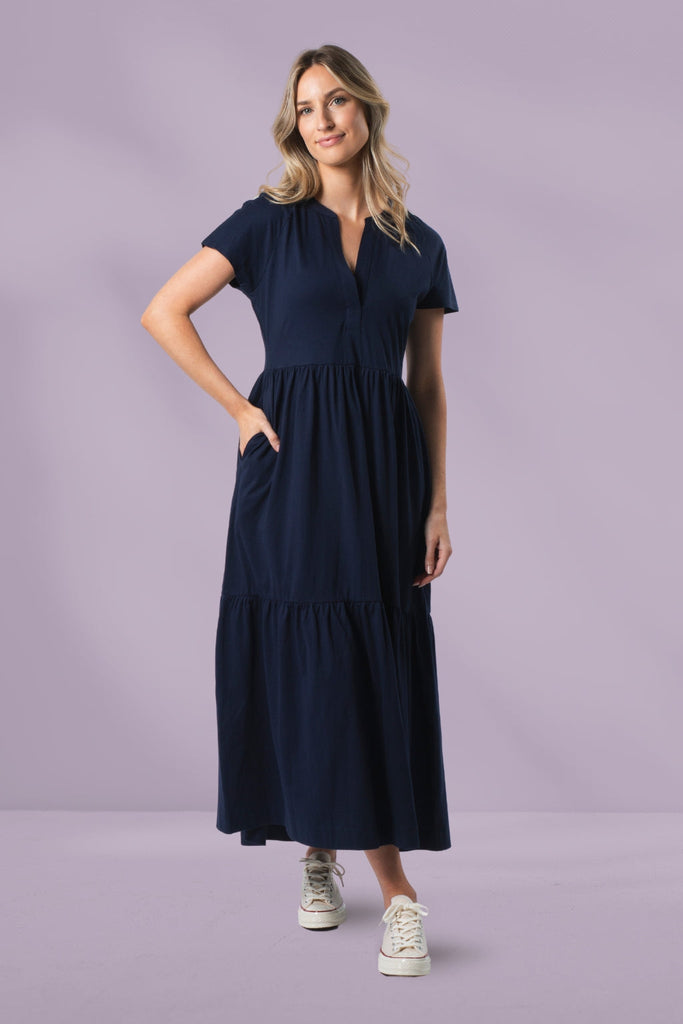 Stella and Gemma Rosie Dress Navy From BoxHill