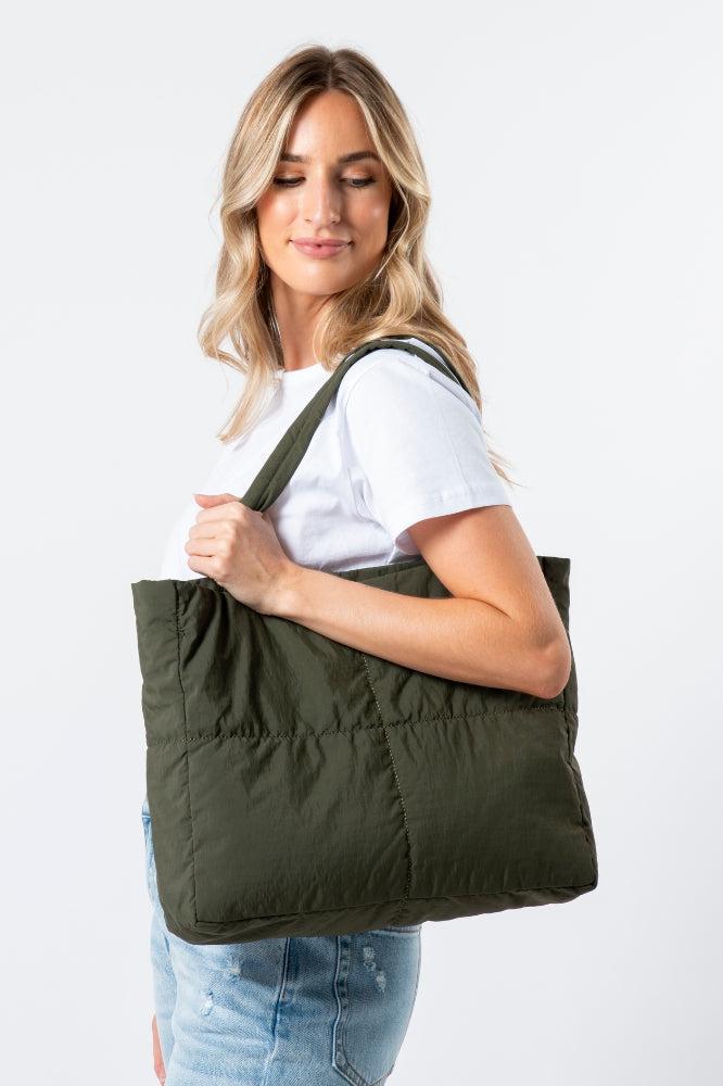 Stella and Gemma Studio Bag Army From BoxHill