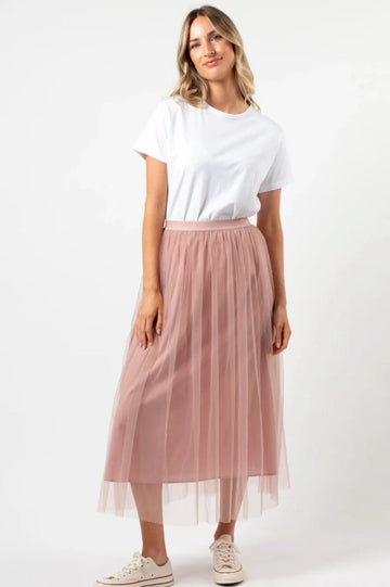 Stella and Gemma Tully Skirt Blush From BoxHill