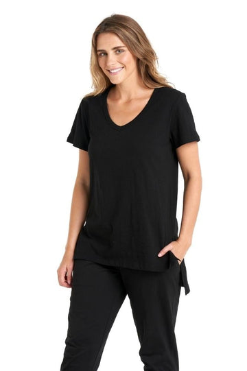 Betty Basics Billie Tee Black From BoxHill