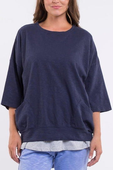 Elm Maizie Sweat Navy From BoxHill