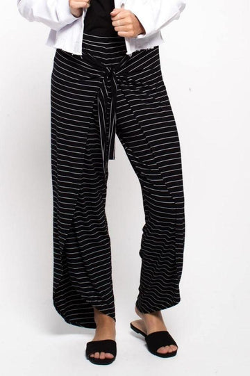 Zafina Wisdom Pants Black Stripe From BoxHill